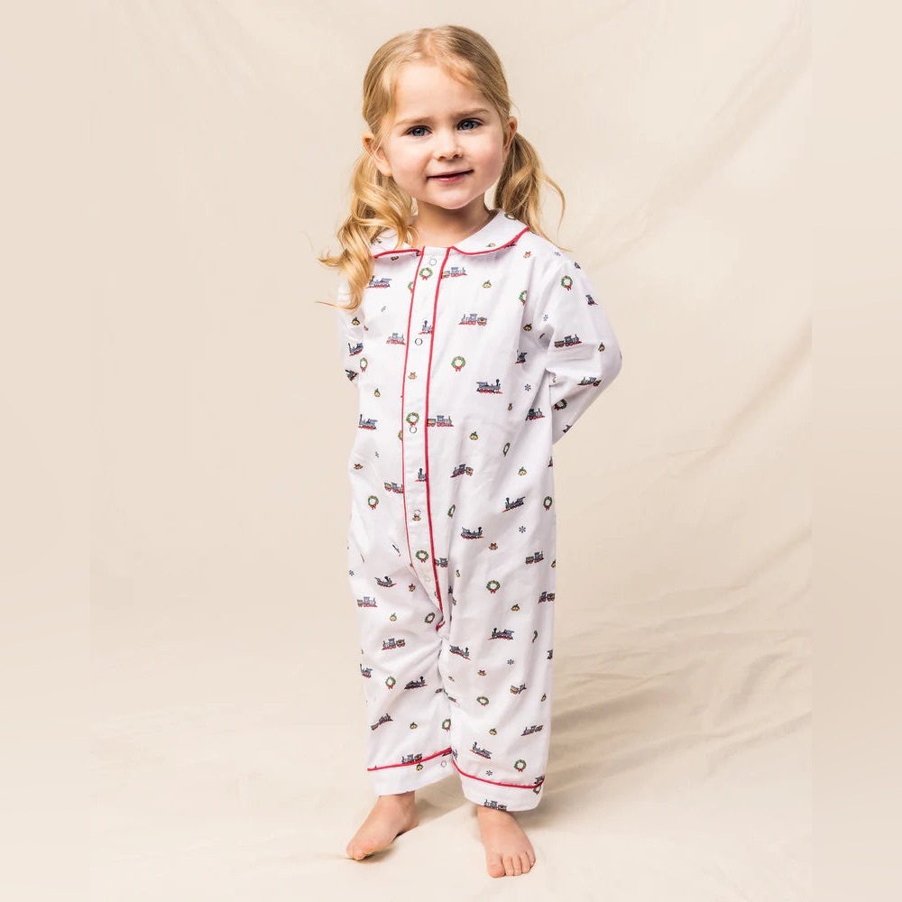 White and Red Kids Pajamas